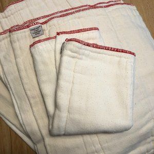 Cloth-eez Prefold Diapers (M), Lot of 12